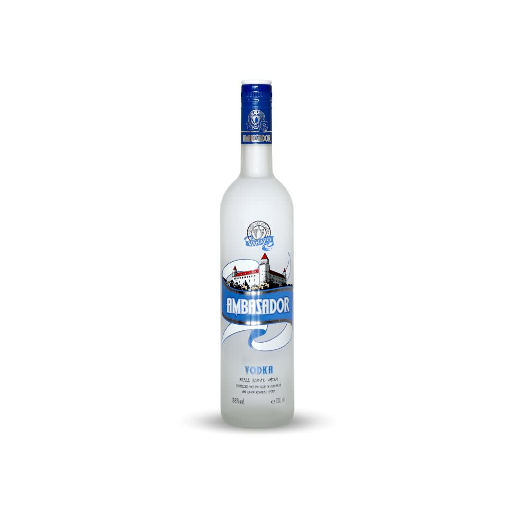 Vodka Ambasador 38% 0.7l Vodka Ambasador 07 l 38 web - Vodka Ambasador 38% 0.7l